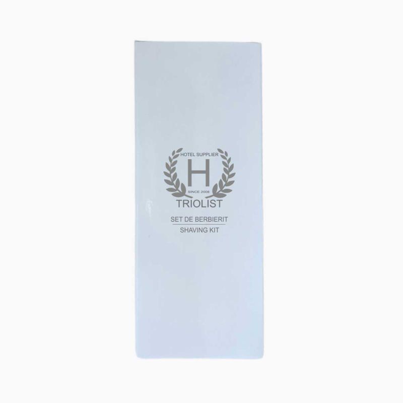 Triolist Set de barbierit in cutie alba de carton