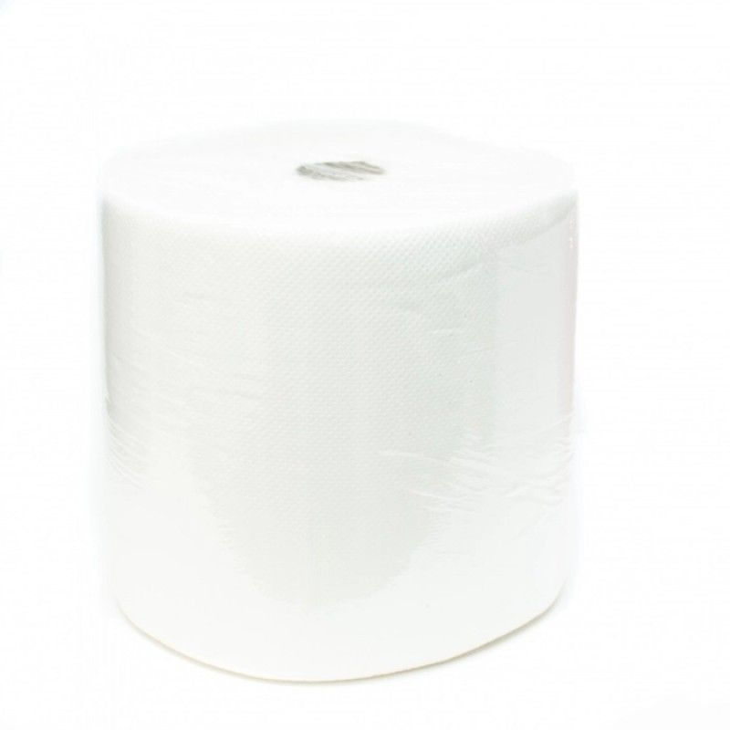 Полотенце бумажное белое, 80м, 100% целлюлоза