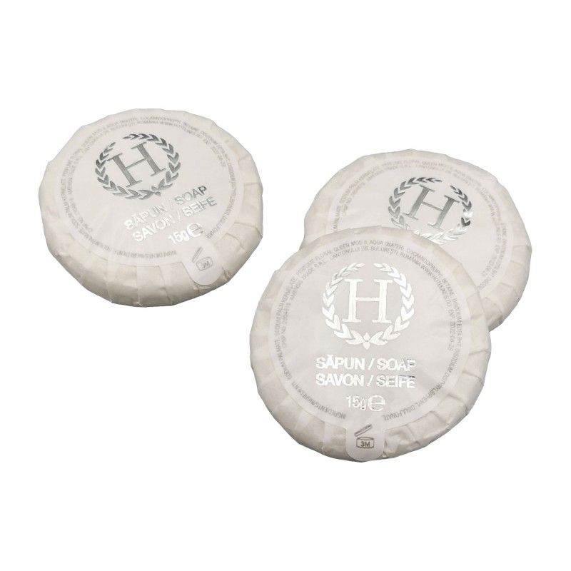 Triolist Sapun solid rotund pentru Hotel 15gr